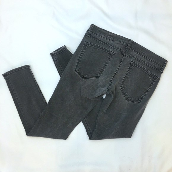 Rag & Bone light grey wash Skinny Stretch jeans 27 - Picture 3 of 8